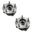 TRQ Front Wheel Bearing & Hub Assembly Set Compatible with Subaru