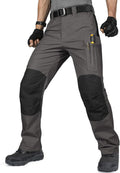 FREE SOLDIER Men's Tactical Pants Water Resistant Ripstop Cargo long