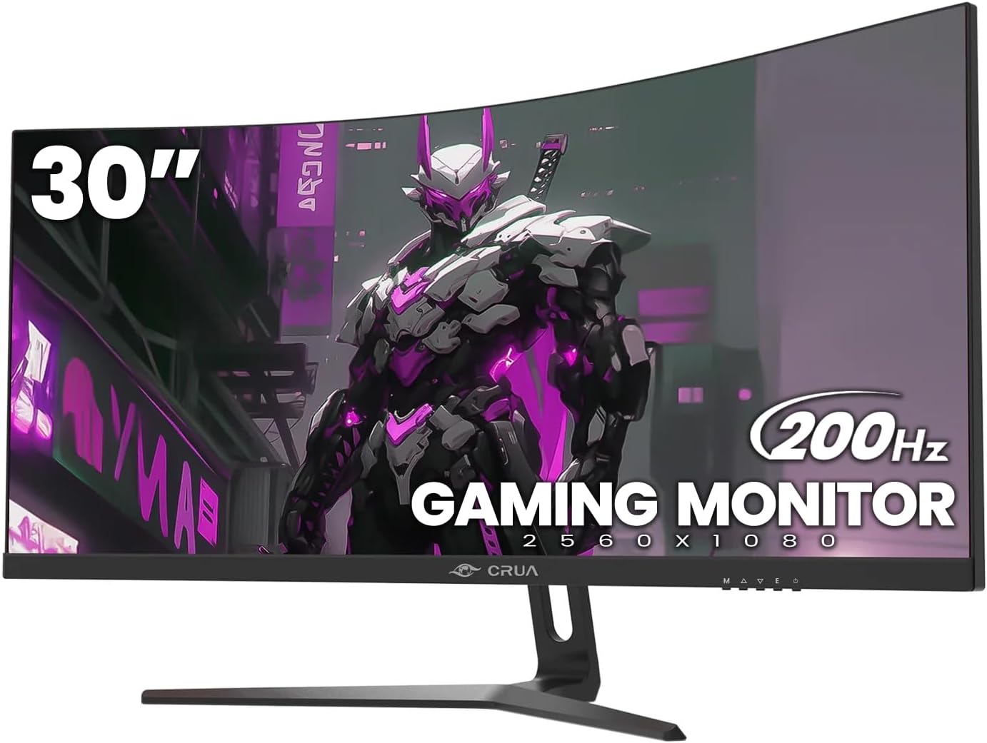 Immerse in Gaming with CRUA 30 Curved Monitor
