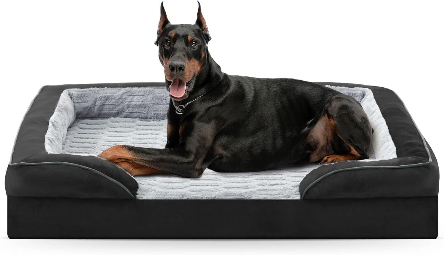FURTIME Orthopedic Dog Bed for Extra Large Dogs - Comfortable Support