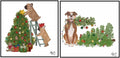 Dog Lover Christmas Beverage Napkins - Set of 20