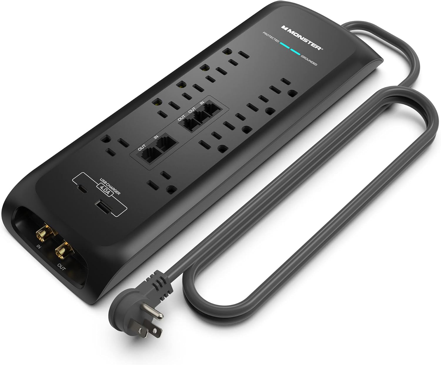 Monster Surge Protector: Ultimate Power Strip for Computers!