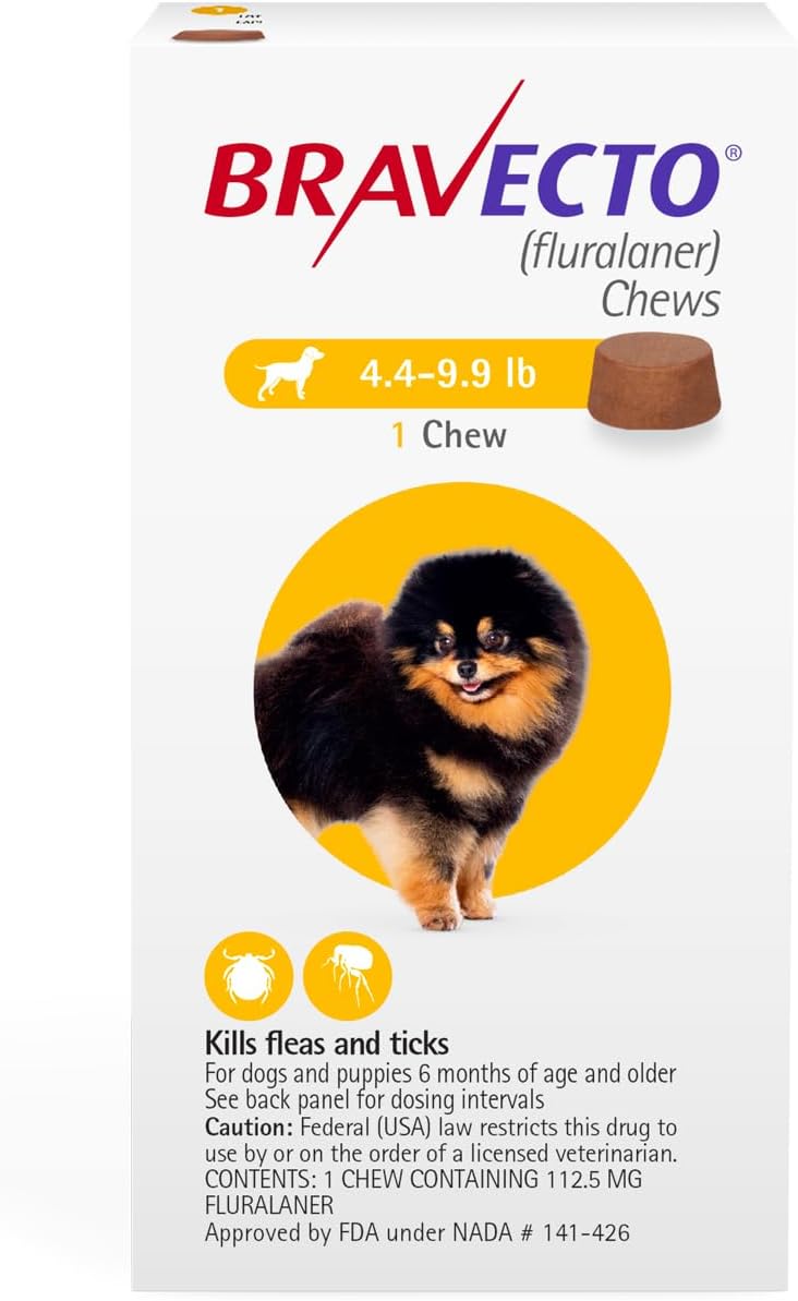 BRAVECTO Chew for Dogs: Long-Lasting Flea & Tick Protection