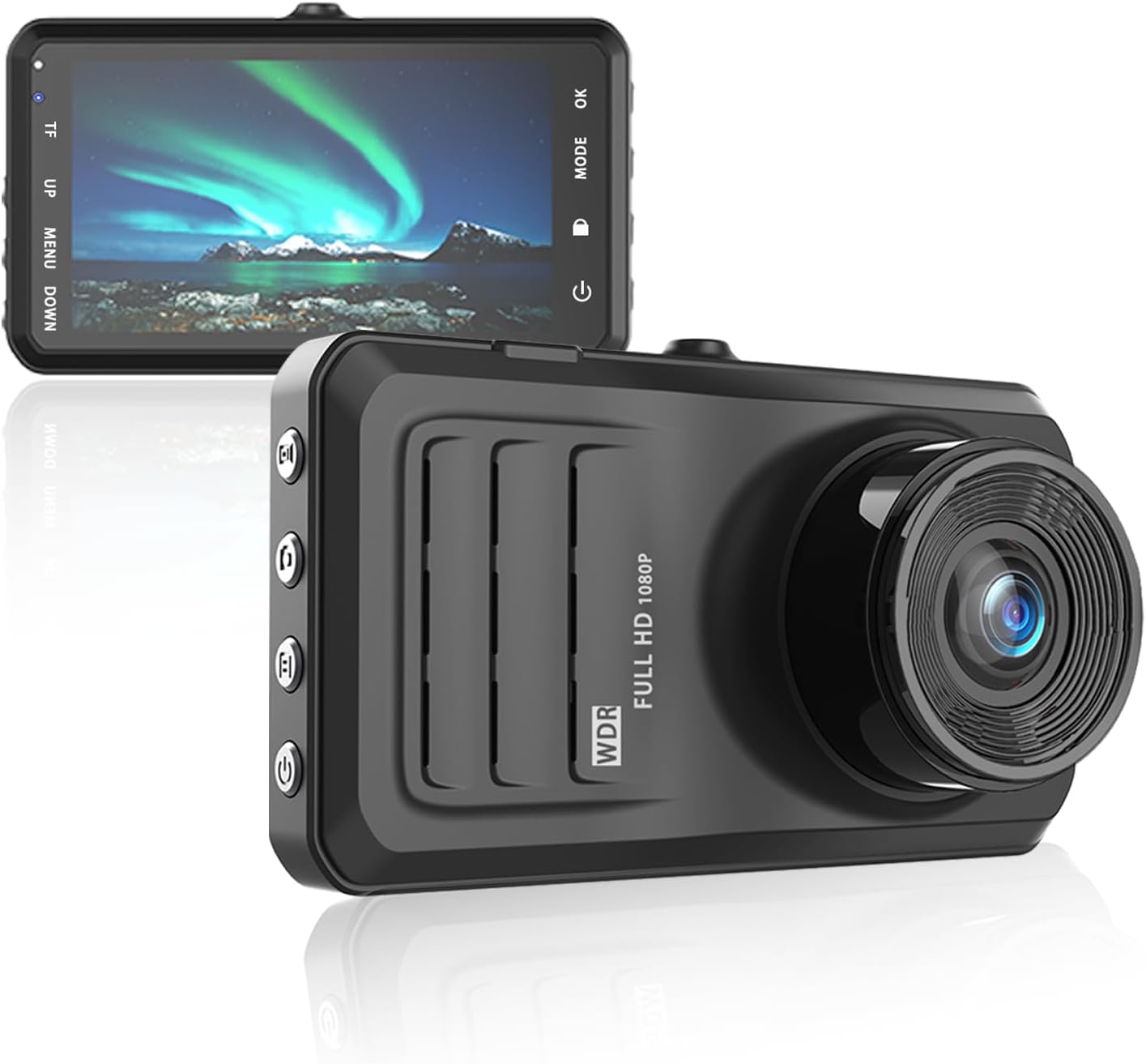 ANNJIATUU Dash Cam: HD 1080P, Loop Recording, G-Sensor, Wide Angle Lens