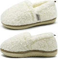 COFACE Womens Slippers Fuzzy Memory Foam Slides - Cozy Cushion