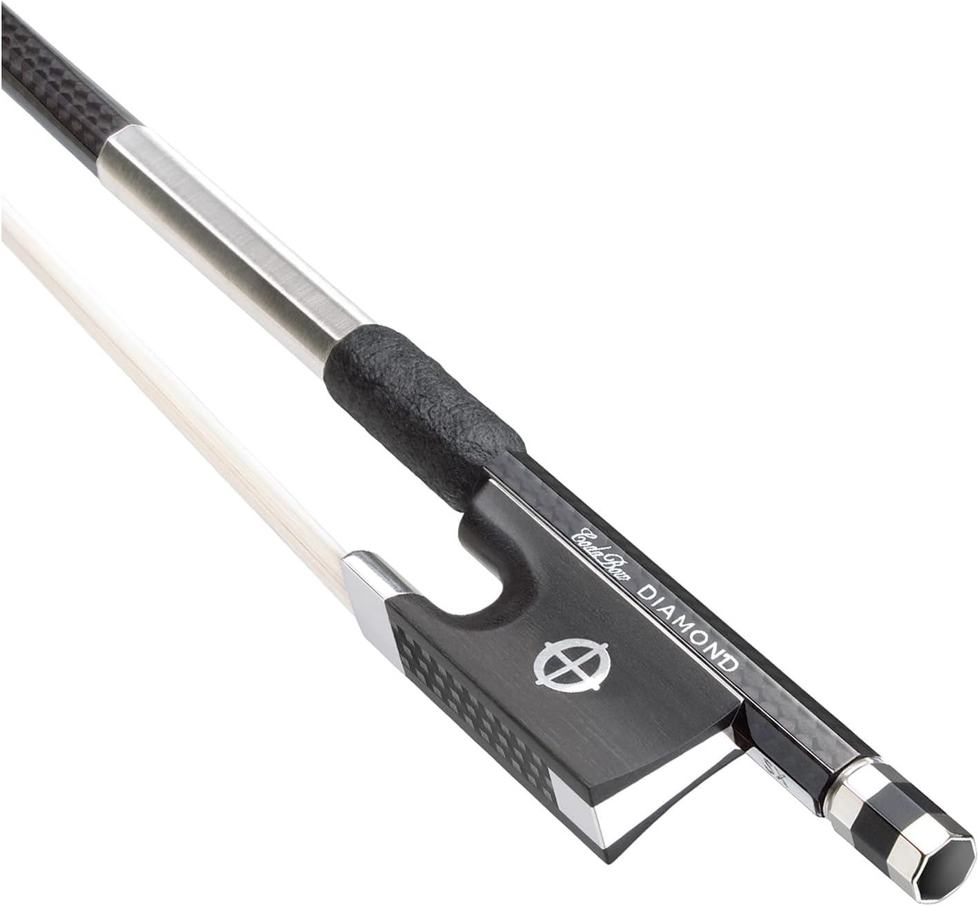 CodaBow Diamond SX Carbon Fiber 4/4 Violin Bow for Musicians