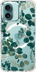 MOSNOVO Case for iPhone 16 Plus - Clear Eucalyptus Protection
