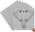 Linoleum Block Carving Sheets 8 Pack - Large 12 x 12 in Blocks
