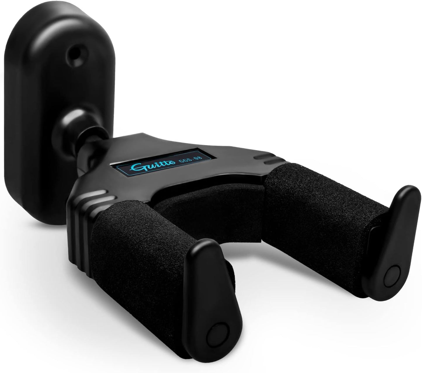 GUITTO Auto-Lock Guitar Wall Hanger - Securely Display Your Instruments!