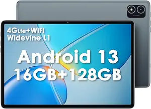 TECLAST 10 inch Tablet with Android 13 and 4G LTE Connectivity