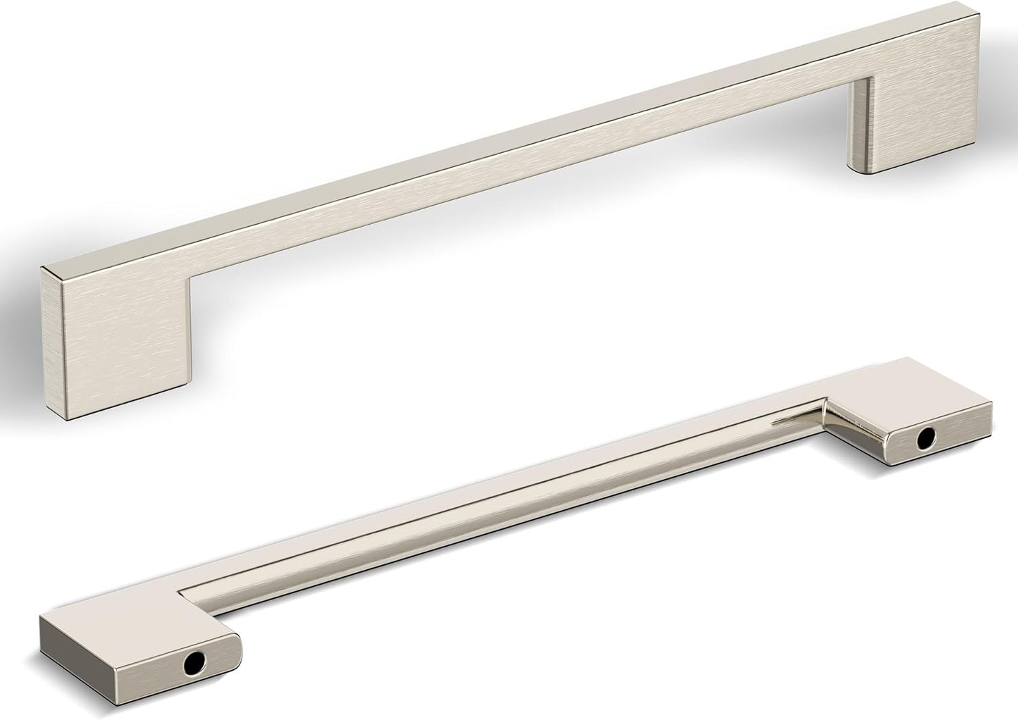 Brushed Nickel Kitchen Cabinet Handles for Modern Interiors