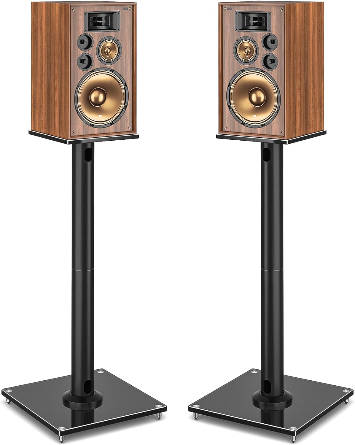 YOMT 28 Floor Speaker Stands -Enhanced Sound!