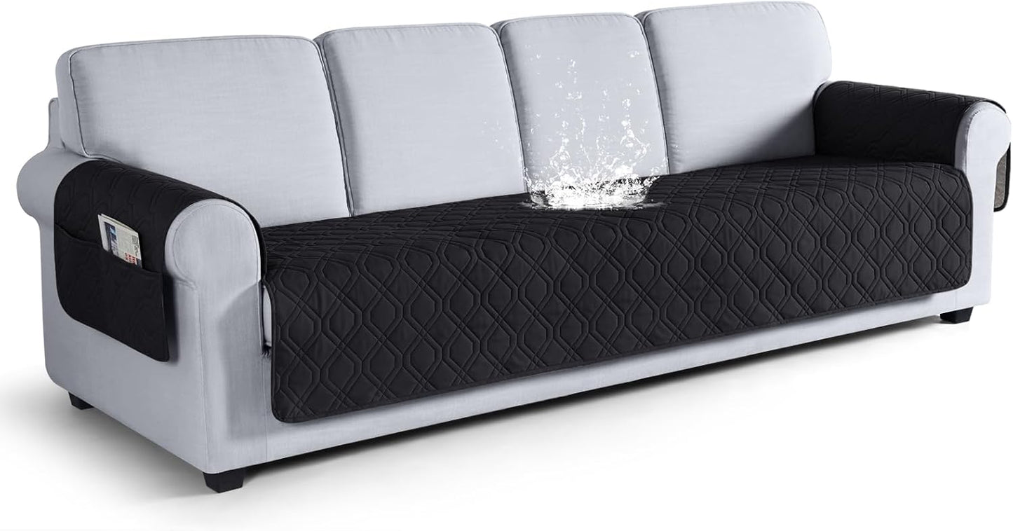 VANSOFY Waterproof Couch Cover for Oversized Sofa Protection
