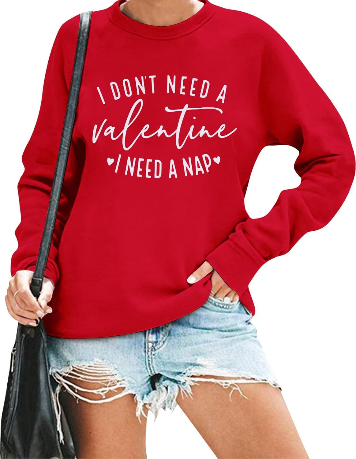 Valentine Love Graphic Sweatshirt by JINTING