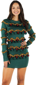 Tipsy Elves Christmas Sweater Dress for Women - Cozy Holiday Outfit