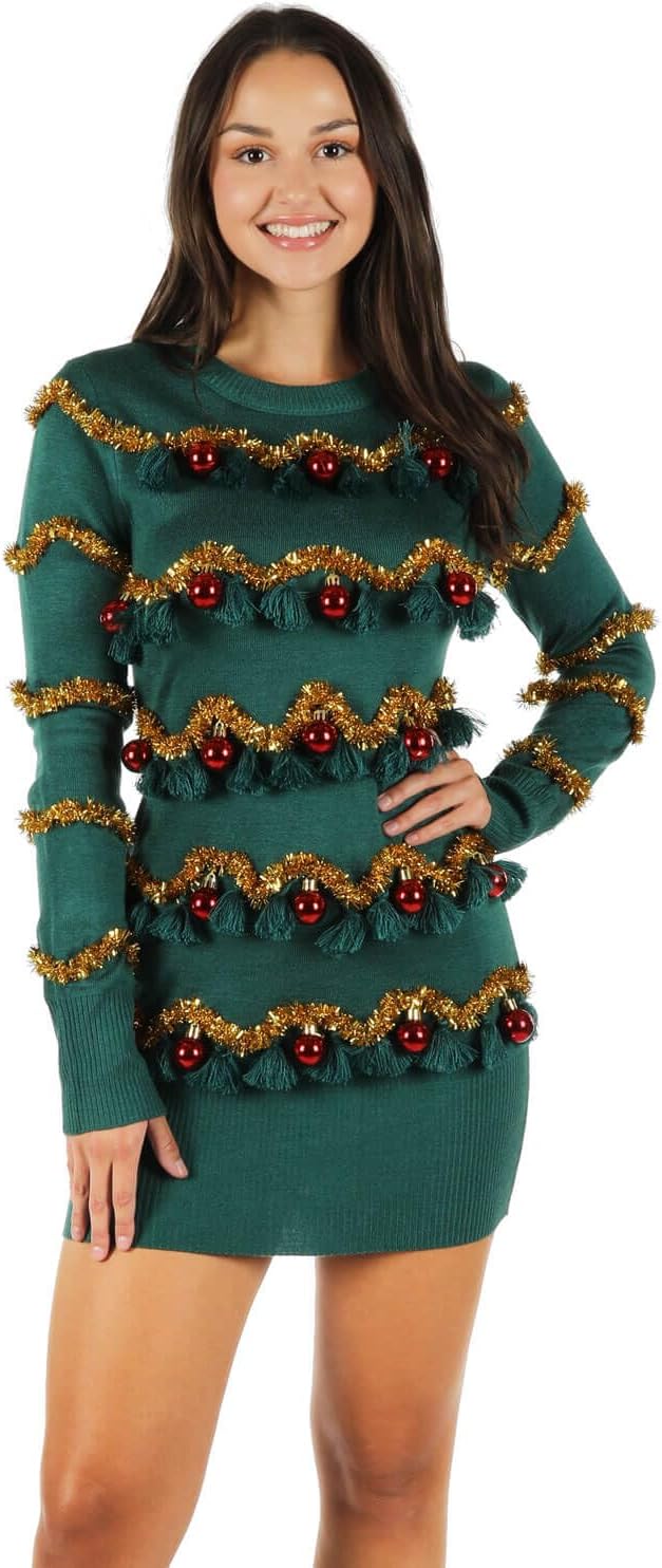 Tipsy Elves Christmas Sweater Dresses for Women - Cute Holiday Style