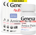 Genexa Arnica Tablets for Pain Relief - Organic Muscle Relief