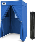 4x4 Pop-up Canopy Changing Room Blue - Compact Privacy Shelter