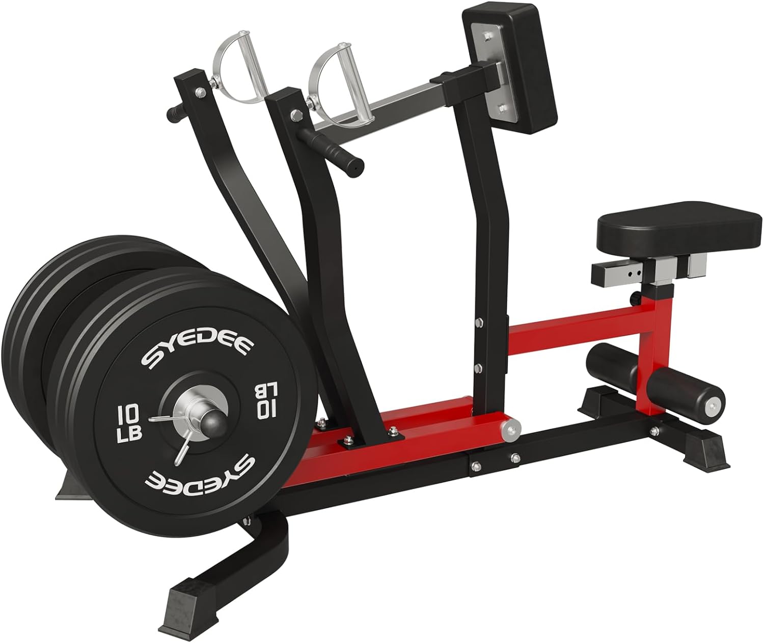 Multi-Grip Seated Row Machine: 400LBS Capacity