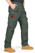 Men's Stretch Tactical Cargo Pants - Durable Ripstop EDC Pants