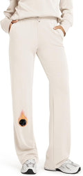 Women's Modal Soft Wide Leg Pants with Pockets - Cozy High Waist Shoes