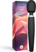 Premium Vibrator Wand by Oliver James - Showerproof Rechargeable Wand