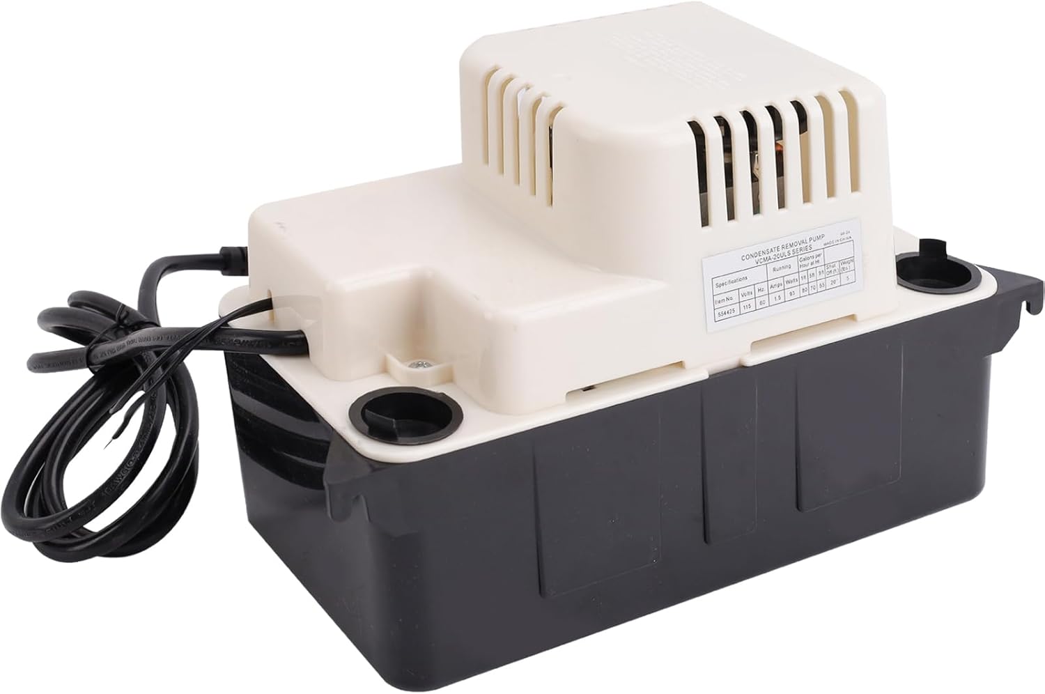VCMA-20ULS Automatic Condensate Pump for HVAC and AC Systems