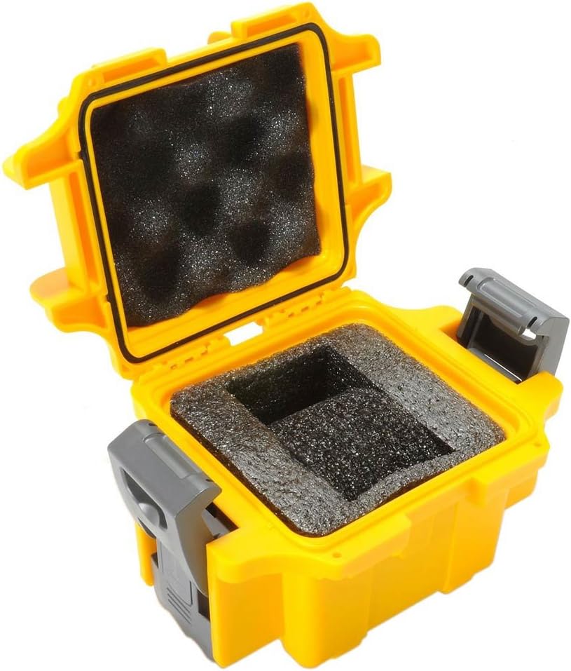 Invicta Yellow Watch Collector Box - Organize with Style!