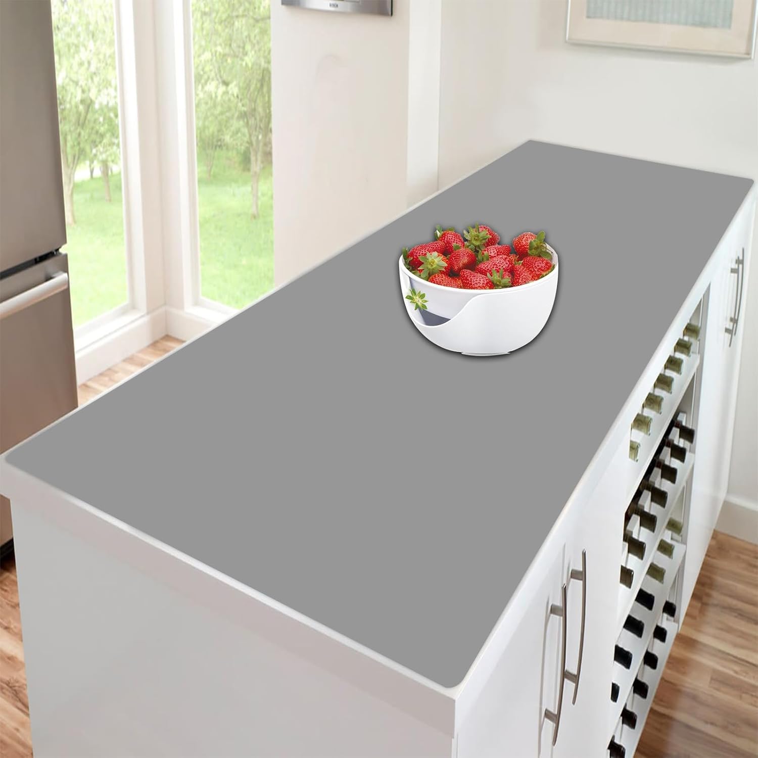Extra Large Silicone Kitchen Counter Mat for Heat Resistance