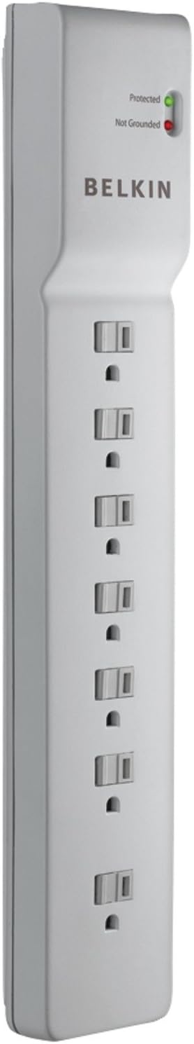 Belkin 7-Outlet Surge Protector: 2160 Joules Protection!