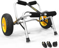Bonnlo Kayak Cart Canoe Dolly with No-Flat Airless Tires - Easy