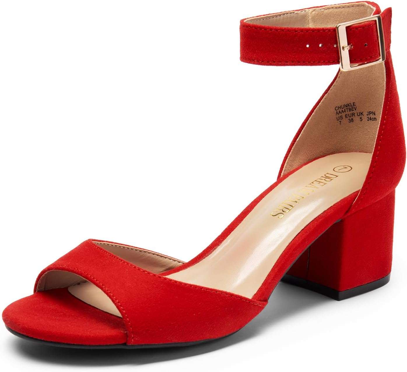 Stylish Heeled Sandals for Women with Chunky Block Heels