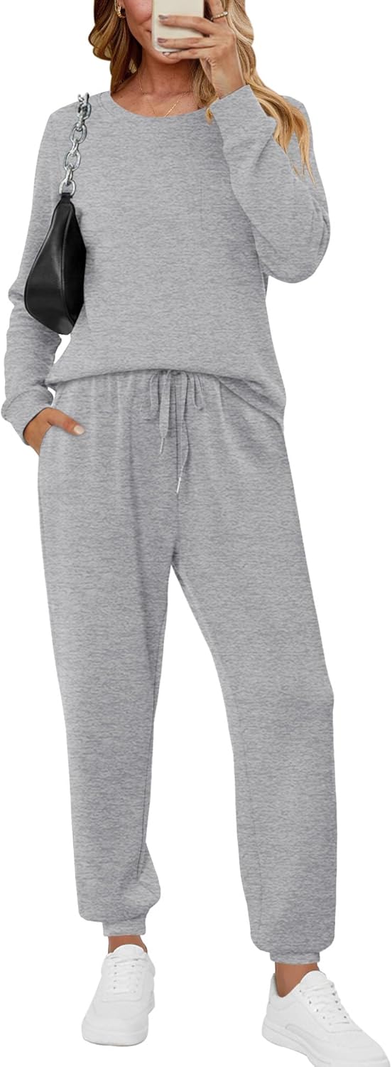 KISSMODA 2 Piece Sets for Women Casual Tracksuits Lounge Wear