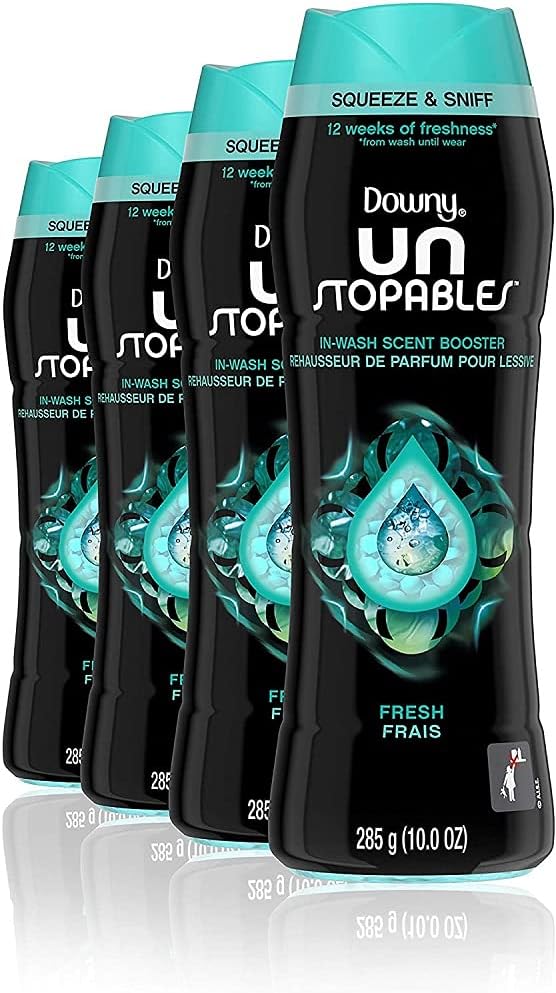 Downy Unstopables In Wash Fresh Scent Booster 10oz Pack of 4