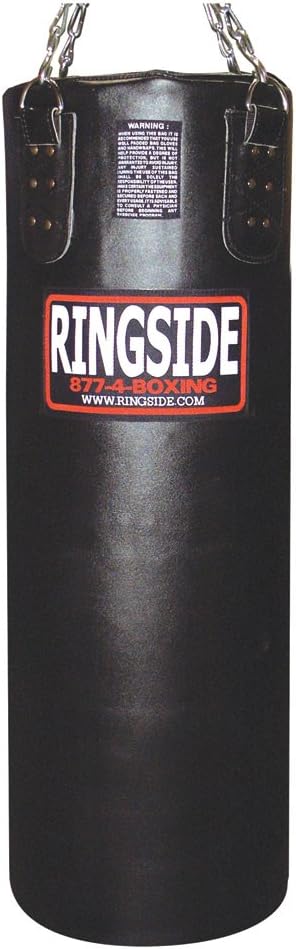 Ringside 100lb Leather Boxing Heavy Bag - Ultimate Punching Power