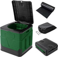 Portable Green Camping Toilet - Emergency Solution