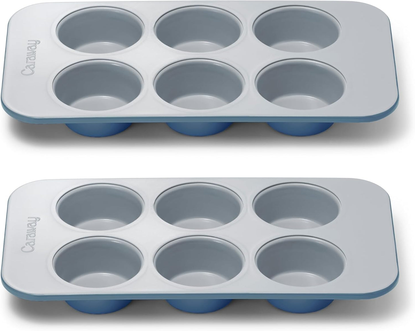 Caraway Nonstick Ceramic Muffin Pan Duo for Healthy Baking