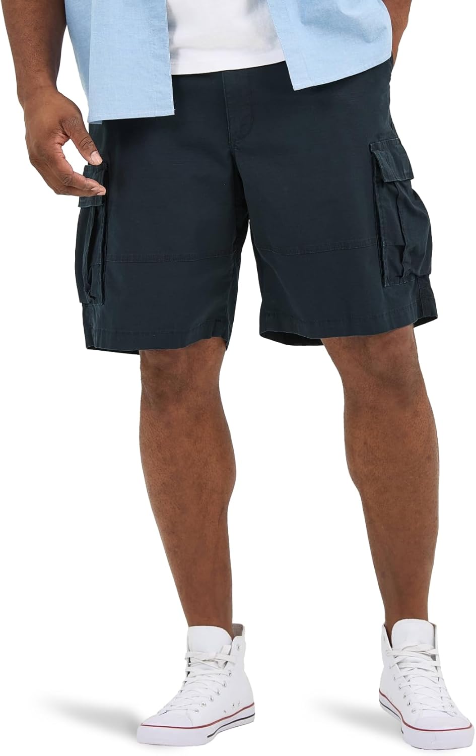 Lee Men's Big & Tall Extreme Motion Cargo Short for Comfort