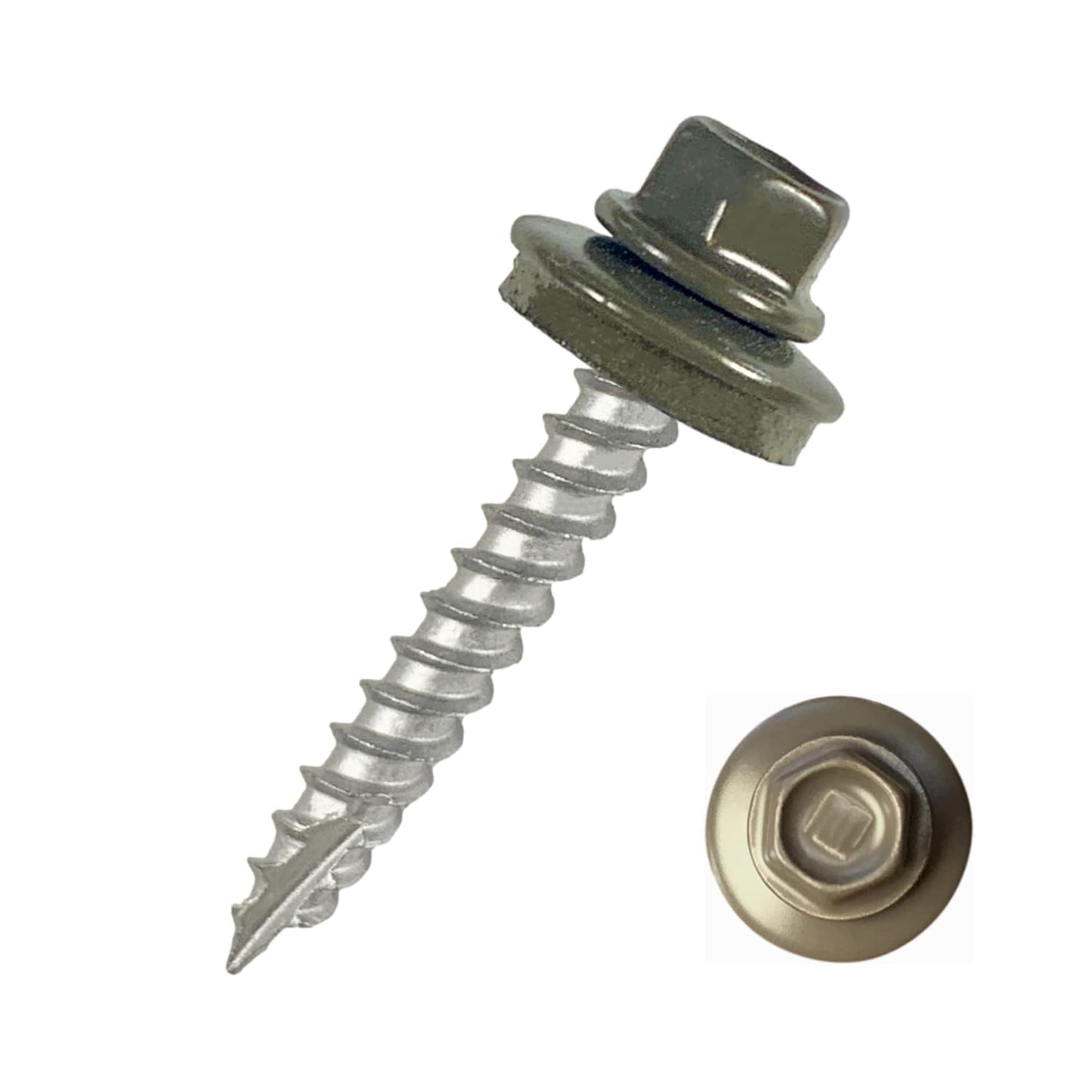 EAGLE 1 Metal Roofing Screws with EPDM Washer for Secure Fit