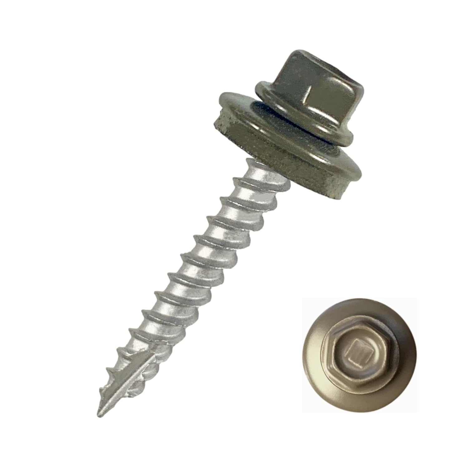 EAGLE 1 Metal Roofing Screws with EPDM Washer for Secure Fit