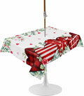 Waterproof Valentine's Day Tablecloth for Picnics