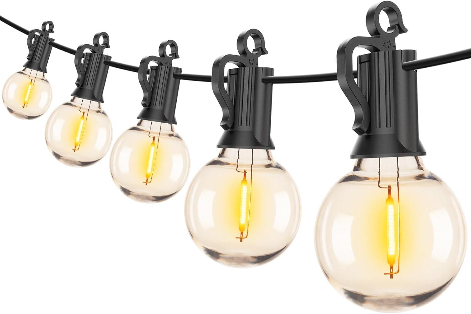 Brightown 30 Ft Outdoor String Lights with Shatterproof Bulbs
