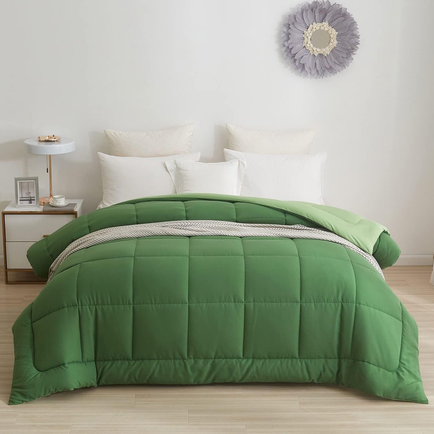 BedTreat Down Alternative King Comforter for All Seasons