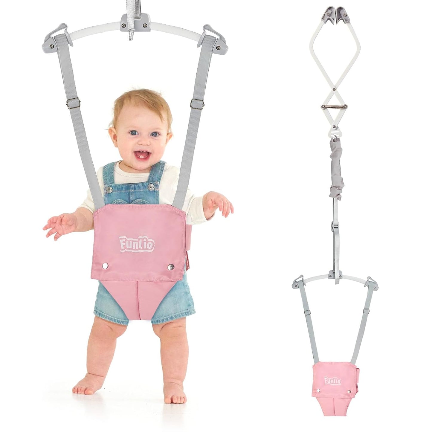 FUNLIO Baby Door Jumper for 6-24 Months - Safe & Fun Bouncing