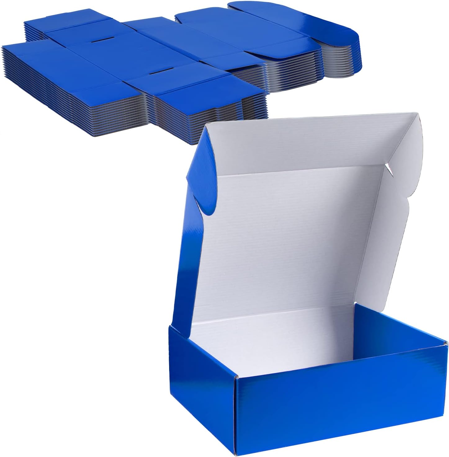 Rempry Blue Shipping Boxes 20 Pack for Small Business Needs