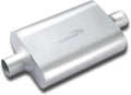 Universal Mufflers Dual Chamber 2.25in Inlet/Outlet - Deep Tone