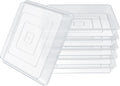 16 Inch Square Clear Plant Saucer for Indoor Outdoor Use
