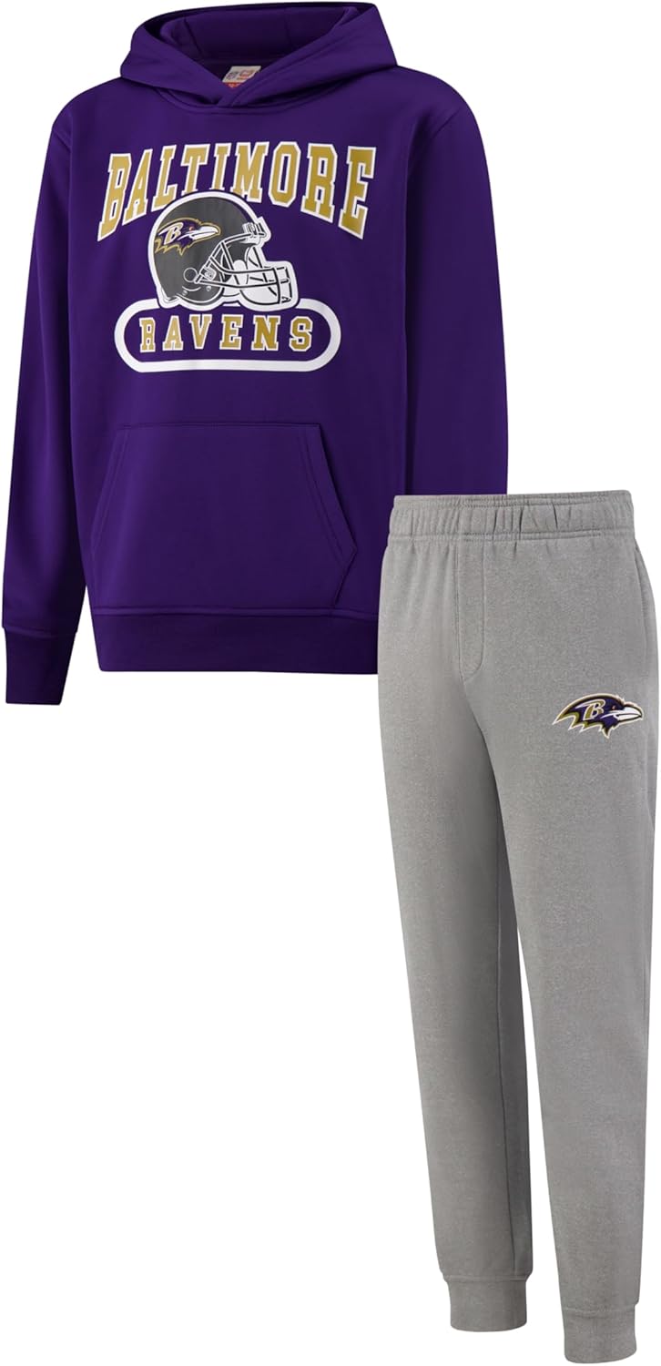 Ultra Game Youth NFL Official Extra Soft Fleece Hoodie Sweatshirt