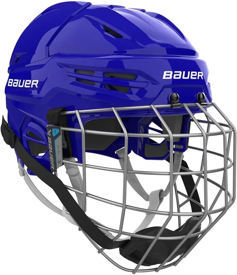 Bauer Re-Akt 55 Hockey Helmet Combo with Facemask for Seniors
