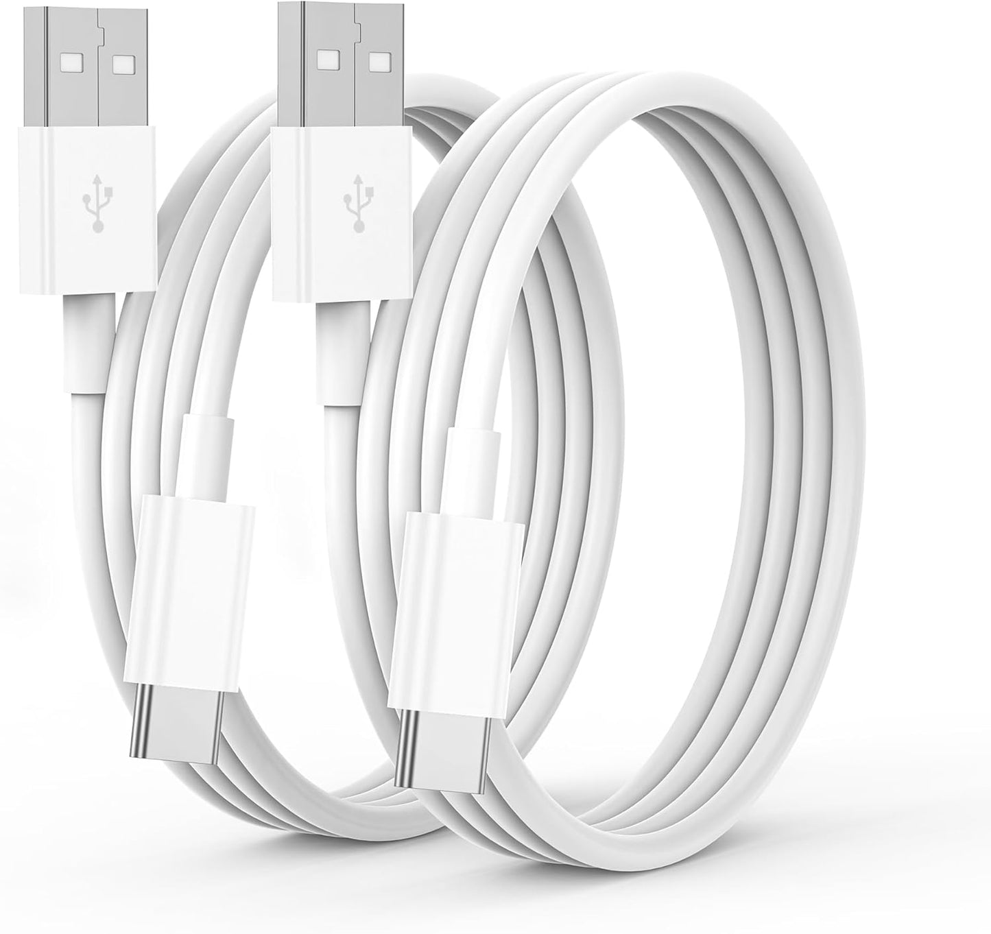 BSTOEM 2Pack 3ft CarPlay USB-C Charging Cable